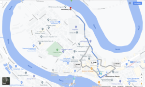 Fussweg Bremgarten Obertor -> Praxis