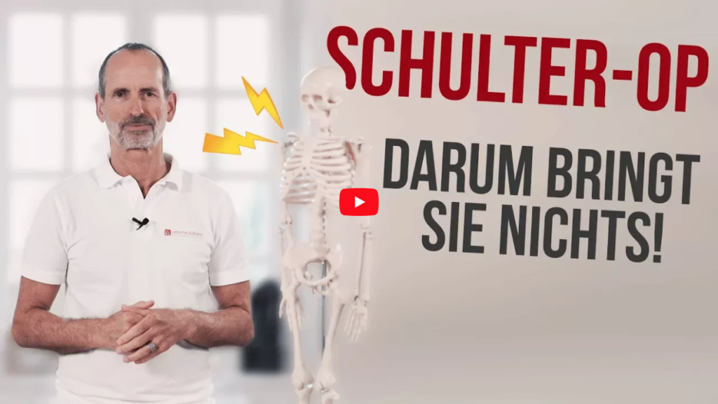 Schulter-OP. Darum bringt sie nichts!